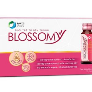 Thực phẩm bảo vệ sức khỏe giúp da sáng đẹp và dạ dày khỏe Blossomy hộp 10 chai x 50ml