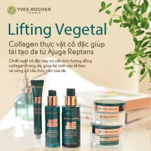 Tinh chất nâng cơ giảm nhăn Yves Rocher Lifting Vegetal OVERCONCENTRATED LIFT SERUM